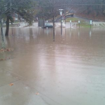 Last flood of Ithaca NY
