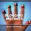 5 Blogging Mistakes