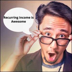 add recurring income to your online business