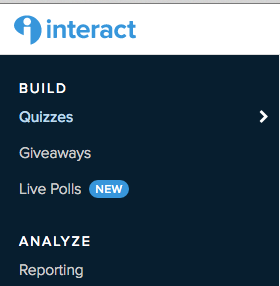 Interact Dashboard