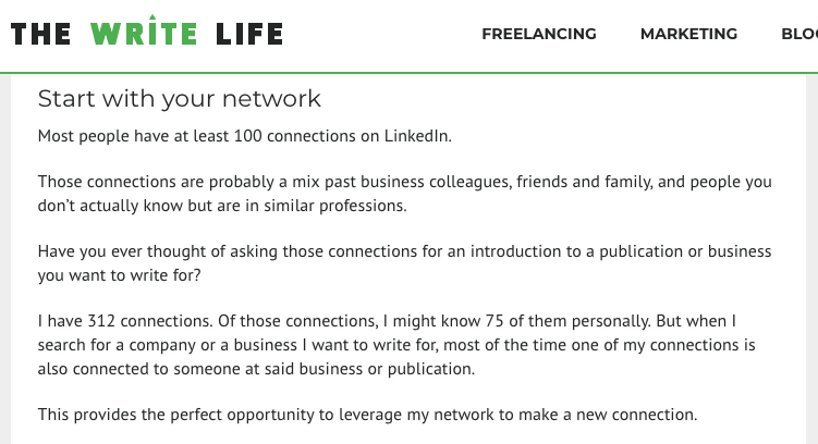 Get Freelance Work from LinkedIn