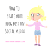 Share Your Blog Post On Social Media