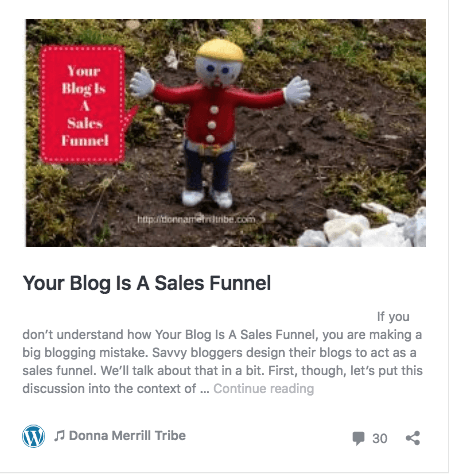 your blog is a sales funnel