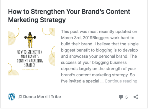 Brand Content Marketing Strategy