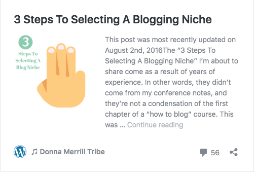 3 Steps to selecting a blogging niche