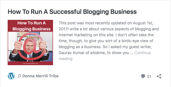 How to run a successful blogging business