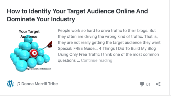 identify your target audience online