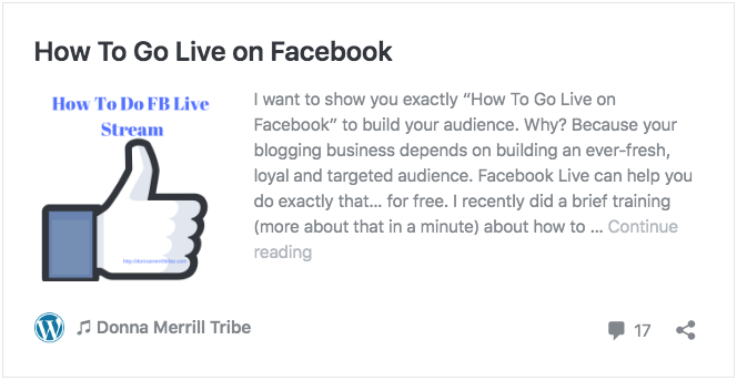 How To Go Live on Facebook