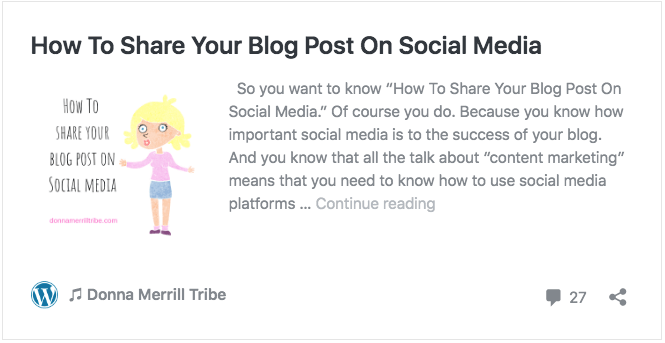 How To Share Your Blog Post On Social Media