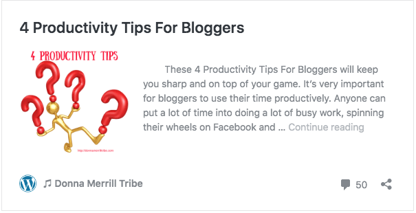 4 Productivity Tips For Bloggers