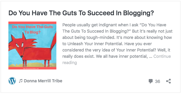 Do You Have The Guts To Succeed In Blogging