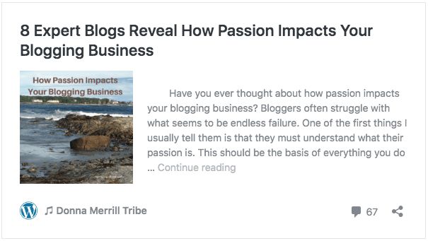 8 Expert Blogs Reveal How Passion Impacts Your Blogging Business