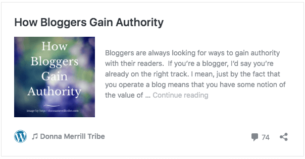 How Bloggers Gain Authority