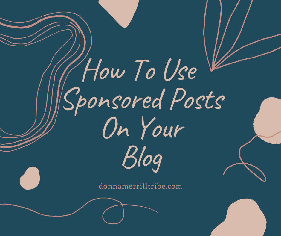 How To Use Sponsored Posts On Your Blog