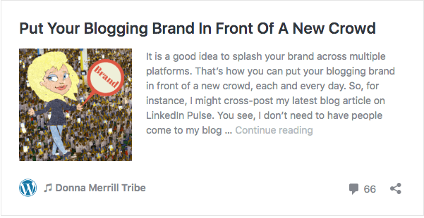 Put Your Blogging Brand In Front Of A New Crowd