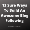 Build An Awesome Blog Following