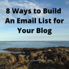 Build An Email List for Your Blog