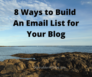 Build An Email List for Your Blog