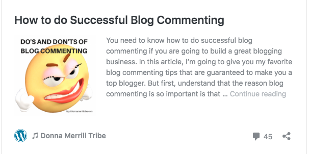 How to do successful blog commenting