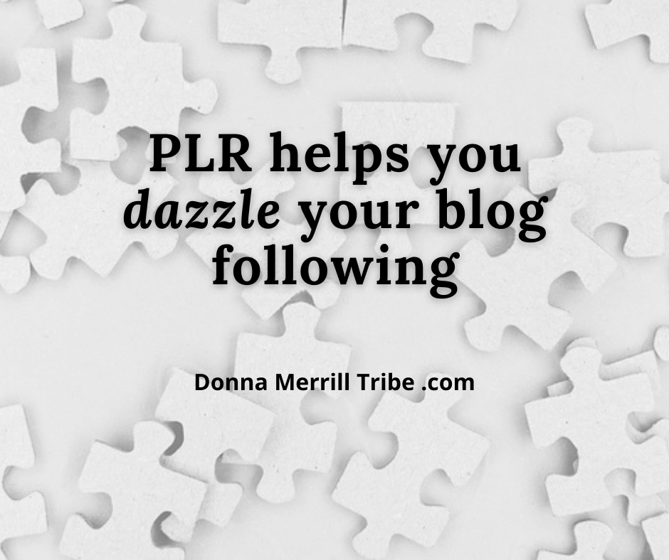 PLR for your blog following