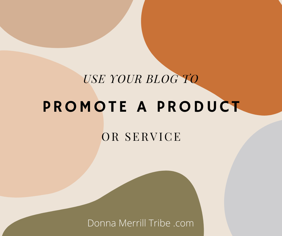 blog promote product