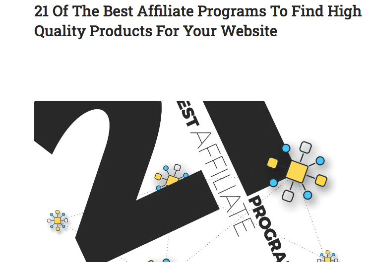 Best Affiliate Programs