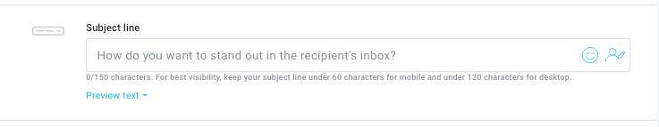 Autoresponder subject line