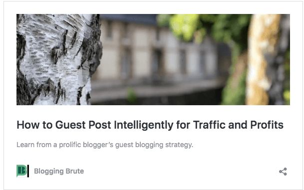 How to guest post