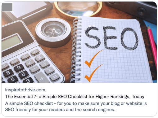 SEO Checklist