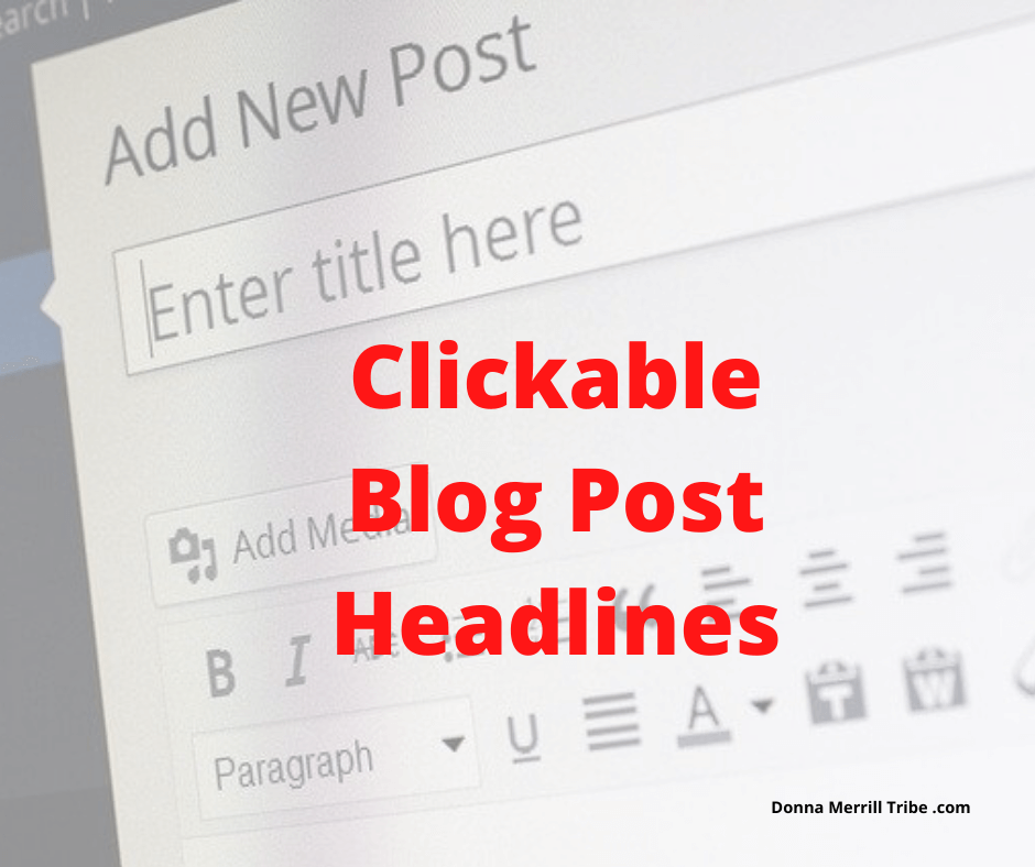Clickable Blog Post Headlines