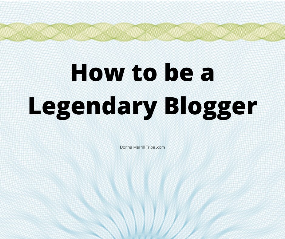Legendary Blogger