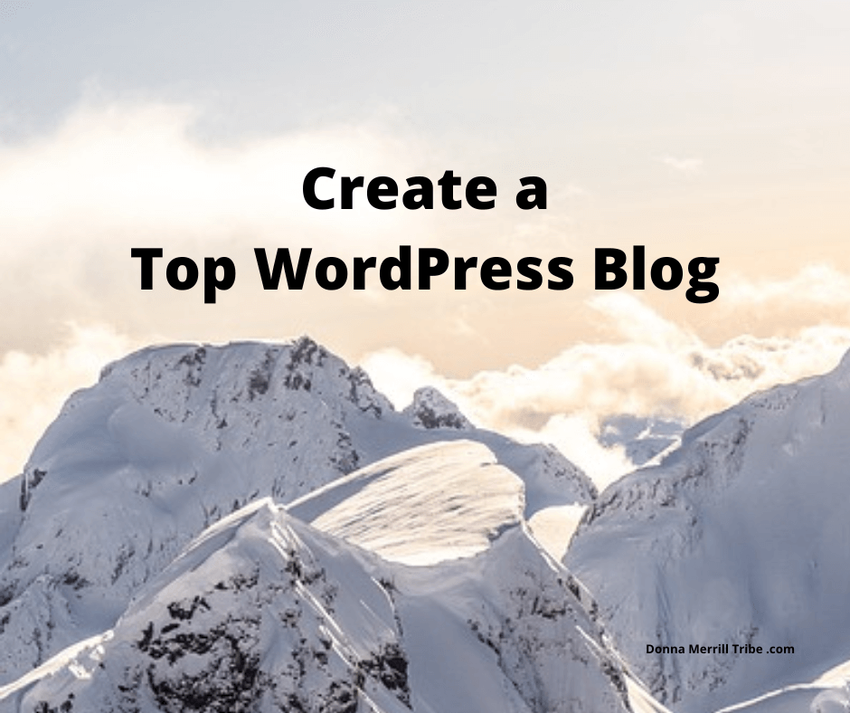 Create a Top WordPress Blog Fast